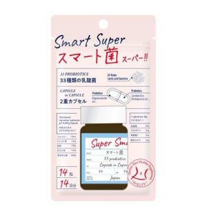 日本SVELTY SMART高活性合生元益生菌胶囊 14粒