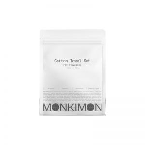 MONKIMON旅行用毛巾套组 身体毛巾+面巾*2