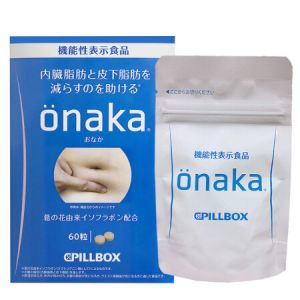 PILLBOX ONAKA Reduces Belly Fat Dietary Nutrients 60Tablets