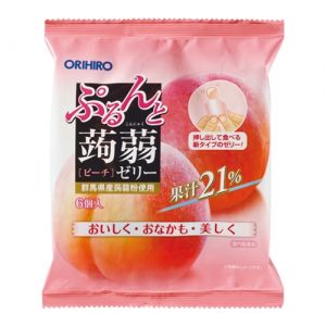 ORIHIRO Purunto Konjac jelly Peach 120g