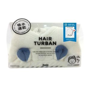 WATER ABSORPTIO ANIMAL HAIR TURBAN N-149