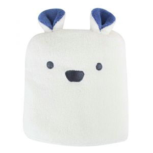 CARARI ZOOIE ANIMAL BATH TOWEL POLAR BEA
