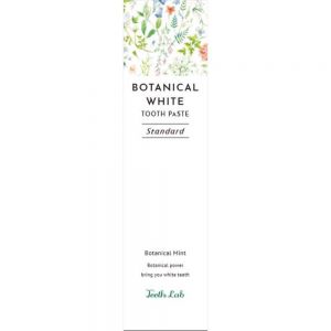 日本TeethLab齿达人牙膏botanical white高效植物精粹牙膏 100g