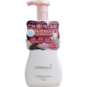 日本SPR Samourai Woman经典玫瑰香氛氨基酸保湿泡沫洗手液 250ml