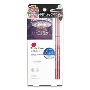 日本MSH LOVE LINER 随心所欲持久不晕染极细防水眼线液笔 #TRUE BLACK纯黑 0.55ml