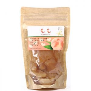 日本HAPPY FAMILY 切片白桃果干 155G
