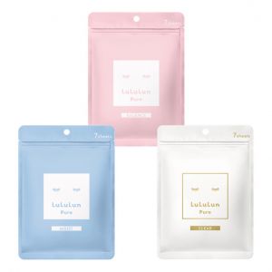 日本LULULUN PURE系列整肌保湿面膜 7枚入 多款选