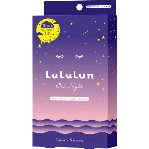 LULULUN FACE MASK ONE NIGHT PINK C 3K 5S