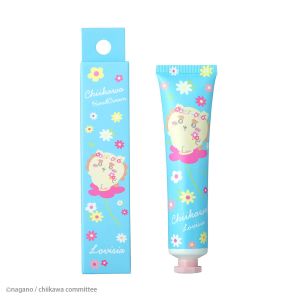 TESOLIFE特搜商城 LOVISIA CHIIKAWA HAND CREAM HACHIWARE WHT BOUQUET