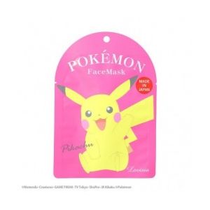 POKEMON MONOGRAM FACE MASK PIKACHU