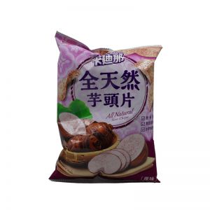 台湾联华食品 卡迪那全天然芋头片 70G