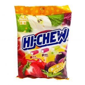 日本MORINAGA森永 HI-CHEW草莓葡萄苹果软糖 110G