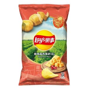 LAYS POTATO CHIPS SPICY CHEESE