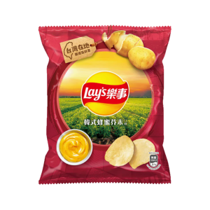 LAYS POTATOP CHIPS KOREAN HONEY MUSTARD