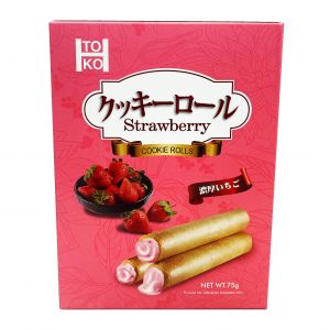 TOKO STRAWBERRY COOKIE ROLLS