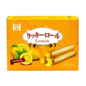 AIJIA TOKO LEMON COOKIE ROOLS 75G