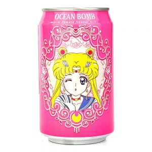 日本OCEAN BOMB 美少女柚子味气泡水 330ML