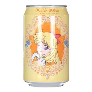 日本OCEAN BOMB 美少女战士芒果味气泡水 330ML