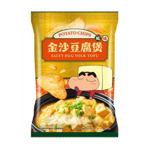 CRAYON SHIN CHAN POTATO CHIPS SALTY EGG YOLK TOFU