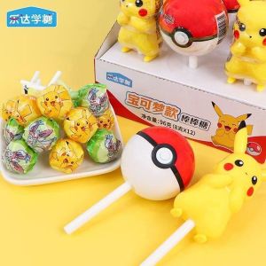 LEDA FRUIT LOLLIOPOPS POKE BALL SHELL PINEAPPLE & MELON 