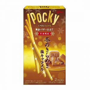 日本GLICO格力高 POCKY焦糖盐味饼干棒 54G