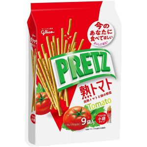 日本GLICO格力高 PRETZ饼干棒 番茄口味 9袋 134G