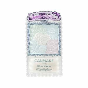 日本CANMAKE井田 花瓣雕刻五色高光粉 #01幻彩蓝 6.3g