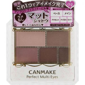 CANMAKE Perfect Multi Eyes Shadow Palette 04 Classic Pink 1pc