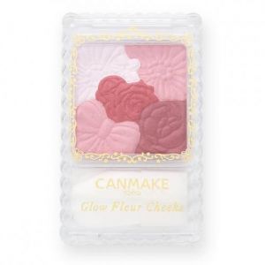 CANMAKE Glow Fleur Cheeks #09 Burgundy Fleur 1pc