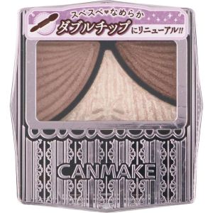 日本CANMAKE蝴蝶结三色眼影 13香槟米色 限定色