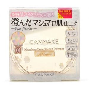 日本CANMAKE井田棉花糖肌防UV提亮定妆粉饼 5g Abloom 01Dearest Bouquet