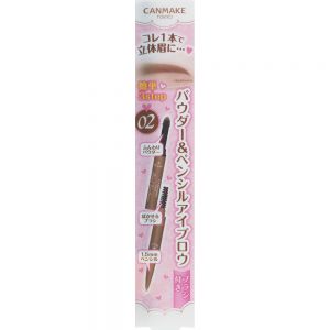 CANMAKE 3IN1 EYEBROW 02 ASH BROWN