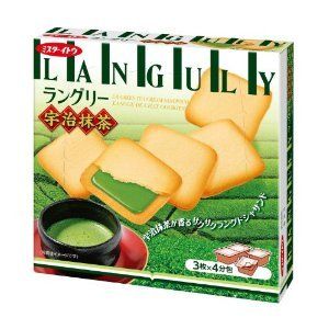 TESOLIFE特搜商城 LANGULY Uji Matcha Sandwich Cookie 128.4g