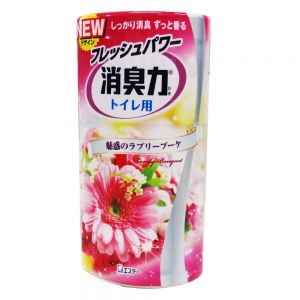 日本ST小鸡仔消臭力室内卫生间除臭空气清新剂 400ml 可爱花束香