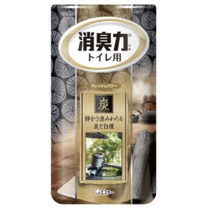 日本ST消臭力 厕所除臭黑木炭檀香芳香剂 400ml