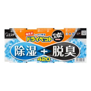 日本ST消臭力 炭黑力强除湿脱臭炭 420ml*3