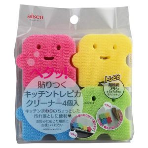 AISEN KITCHEN SPONGE 4PC KX803