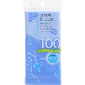 日本AISEN刺激&泡立尼龙沐浴巾 28×100cm 多款选