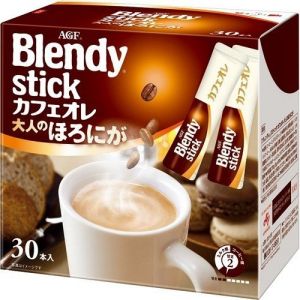 AGF BLENDY STICK CAFE AU LAIT BITTER 30P