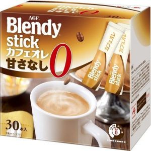 AGF BLENDY STICK CAFE AU LAIT NON SUGAR