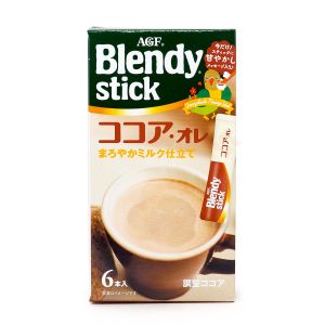 日本AGF BLENDY香醇浓郁可可拿铁 6条*11G