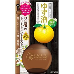 UTENA YUZU-YU Natural & Non-silicone Hair Oil Spray 180ml