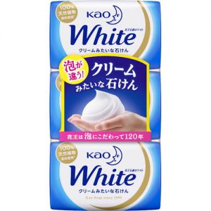 日本KAO花王100%天然植物原料美白香皂 85g*3块