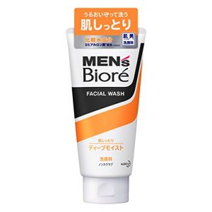 KAO MEN'S Biore Deep Moist Facial Cleansing 130g