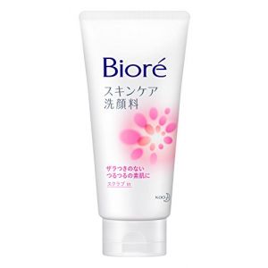 日本KAO花王 BIORE碧柔 深层洁净去角质柔滑磨砂洗面奶