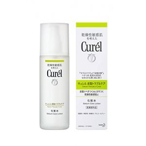 日本KAO花王 Curél珂润 抑制皮脂控油抗痘保湿化妆水150ml 绿色清爽型