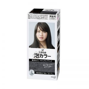 KAO LIESE PRETTIA Bubble Hair Dye Natural Black 1set