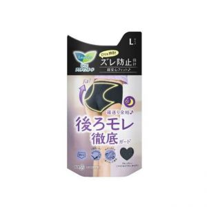 日本KAO花王乐而雅生理经期防渗漏三角蕾丝裤 蓝灰色夜用防漏型
