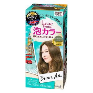 日本KAO花王 LIESE PRETTIA 泡沫染发剂 #优雅暗灰 单组入