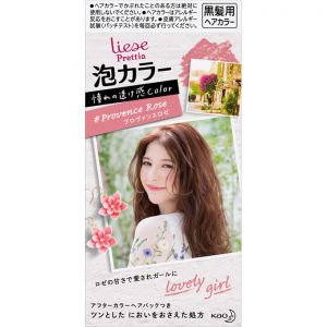 KAO LIESE PRETTIA Bubble Hair Dye Provence Rose 1set